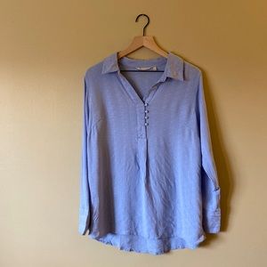 Soft Surroundings Lightweight Tunic with Button Details Size Large